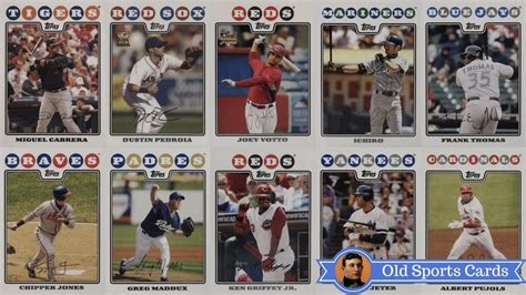 15 Most Valuable 2008 Topps Baseball Cards Old Sports Cards