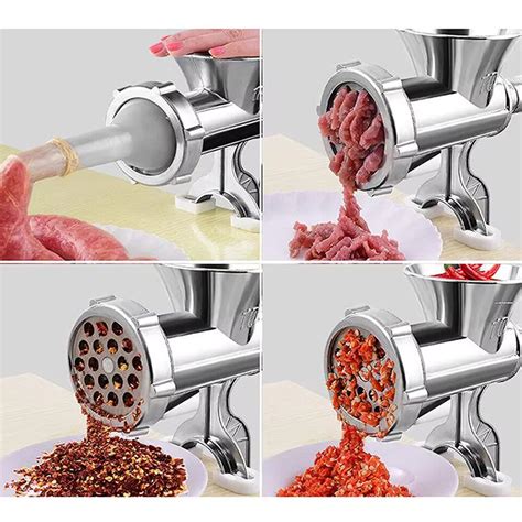 Heavy Duty Manual Sausage Maker Meat Mincer Grinder Hand Operated