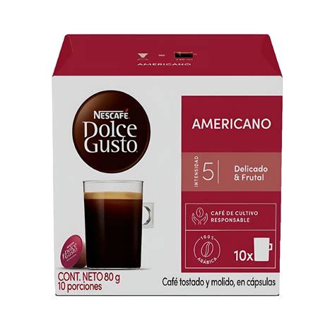 Pack Uds Caf En C Psula Dolce Gusto Americano G