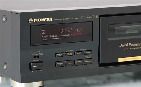 Pioneer CT S 670 D Magnetofon Kasetowy Z Przetwornikiem C A Optic Out