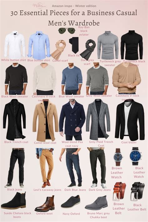 Essential Work Wardrobe Items Every Man Needs Boost Your Professional