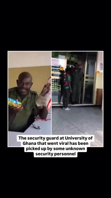 Security Guard's Disappointment at University of Ghana | TikTok