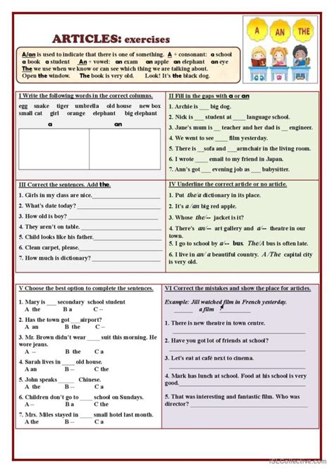 Quiz On A An The And No Article