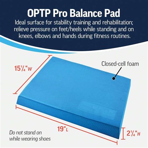 Balance Pad Soft Foam Balance Pads For Physical Therapy Exercise