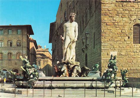 ITALIE FLORENCE FONTANA DEL NETTUNO EBay