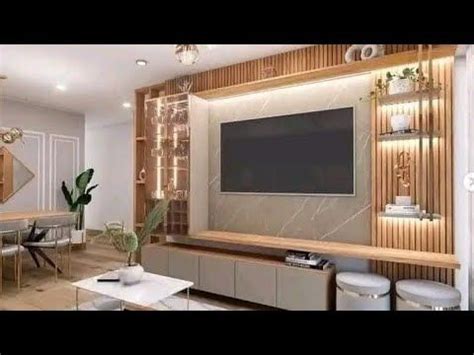 Luxury Living Room TV Wall Design Ideas 2024 Tv Cabinet Design YouTube