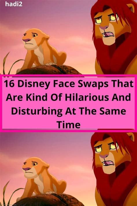 16 Disney Face Swaps That Are Kind Of Hilarious And Disturbing At The