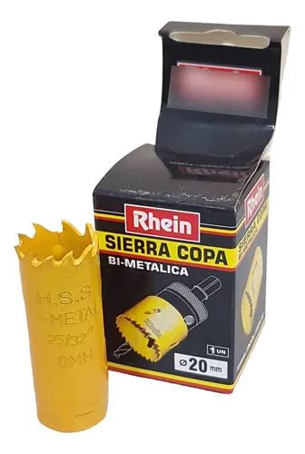 Sierra Copa Bimetalica Mm Rhein Para Metal Y Madera Mercadolibre