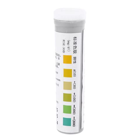 Huhudde 20 Strips Set Protein Test Strips Urine Testing Quality Paper