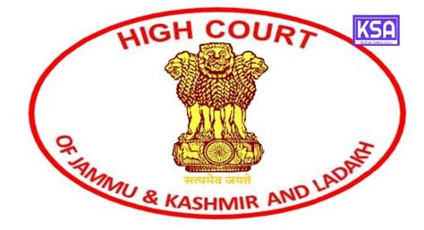 High Court Of J K And Ladakh Recruitment Exam Date Admit Card