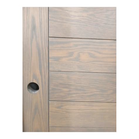 Interior French Doors Horizontal Wood Grain Panel W Bud S