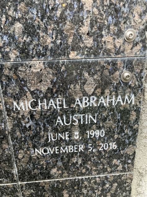 Michael Abraham Austin Find A Grave Memorial