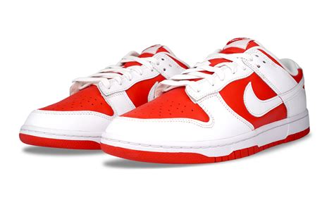 Nike Dunk Low Championship Red Ebay