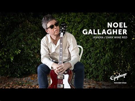 Epiphone Riviera Signature Noel Gallagher Dark Red Reverb