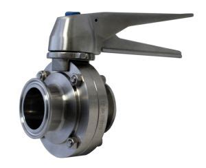 1 5 Tri Clamp Butterfly Valve All Stainless Handle