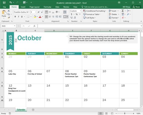 How To Create A 2025 Calendar In Excel Formula Of Khalil Wood