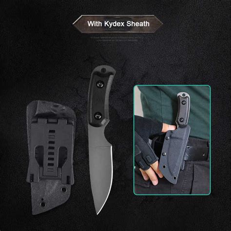 Full Tang Survival Camping Outdoor Tactical Fixed Blade Hunting Knife