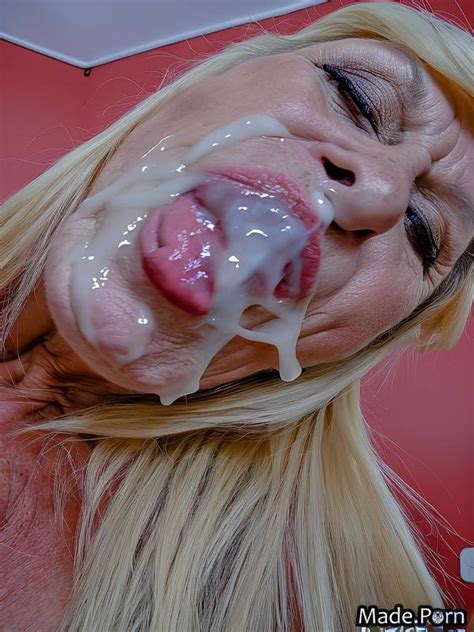 Porn Image Of Facial Cum In Mouth Lipstick Ahegao Pawg Close Up Woman