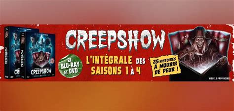 Creepshow une intégrale des 4 saisons en Bluray DVD en juin chez