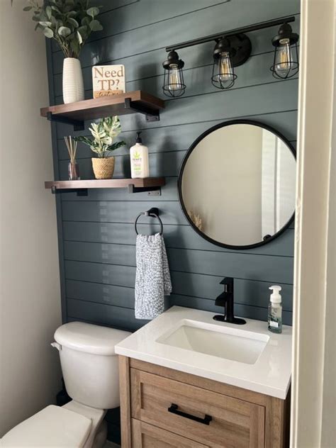 Diy Half Bathroom Remodel Ideas On A Budget Our Blue Ridge House