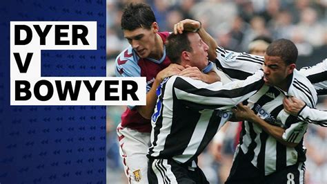 Kieron Dyer V Lee Bowyer 19 Years Since Newcastle Team Mates Came To