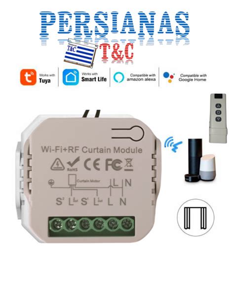 Domotica Con Control Para Persianas Y Cortinas De Enrollar Cortinas