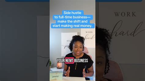 How To Shift From Side Hustle To Full Time Business Start Making Real