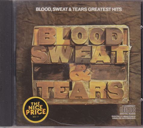 Blood Sweat Tears Blood Sweat Tears Greatest Hits Cd