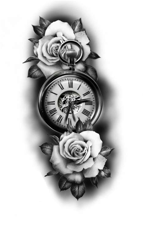 Pin By Mpekza Mpendulo On Tattoo Ideas Watch Tattoo Design Clock And