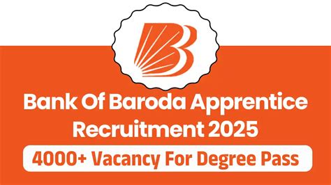 4000 Direct Jobs In BOB Apprentice Recruitment 2025 Click Here To Get