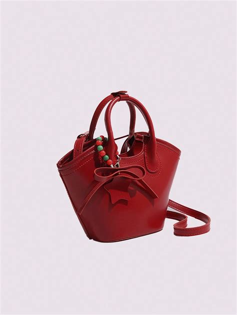 2025 New Style Red Handbag Hand Carry Unique Shoulder Cross Body Bag