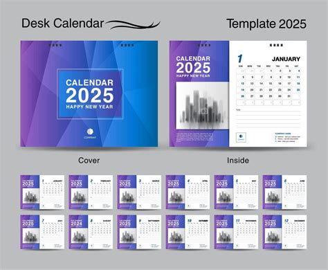 2025 Calendar Template Indesign Editable Resume Hana Miles