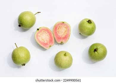 Fresh Pink Guava Top View Photos Images Pictures Shutterstock