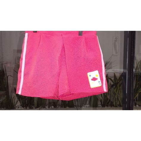 Short Saia Vermelho Lilica Ripilica Shopee Brasil