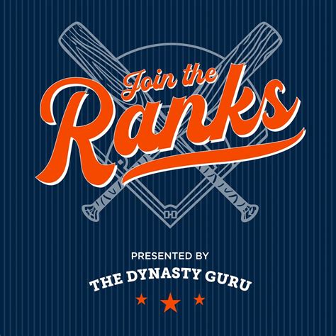 بودكاست Join The Ranks dynasty fantasy baseball advice Apple Podcasts