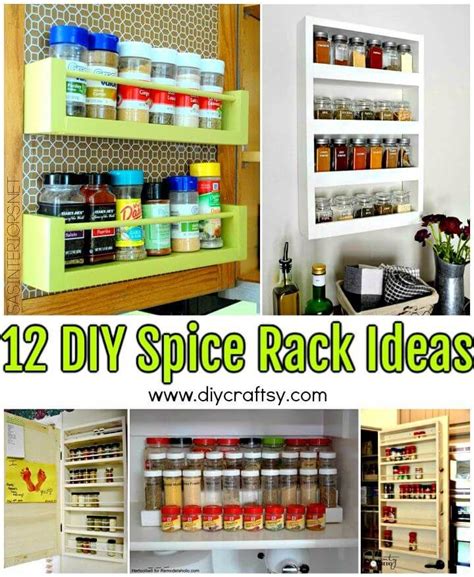 Homemade Spice Rack Ideas For Small Kitchens Update 2020 Kitchen Best