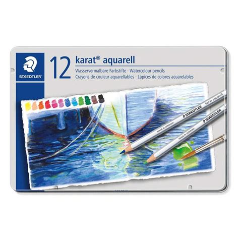 Staedtler Karat Aquarell Premium Watercolor Pencils Set Of Colors