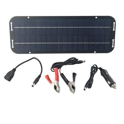 60W Solar Panel Solar Battery Trickle Charger 12V Volt Solar Panel