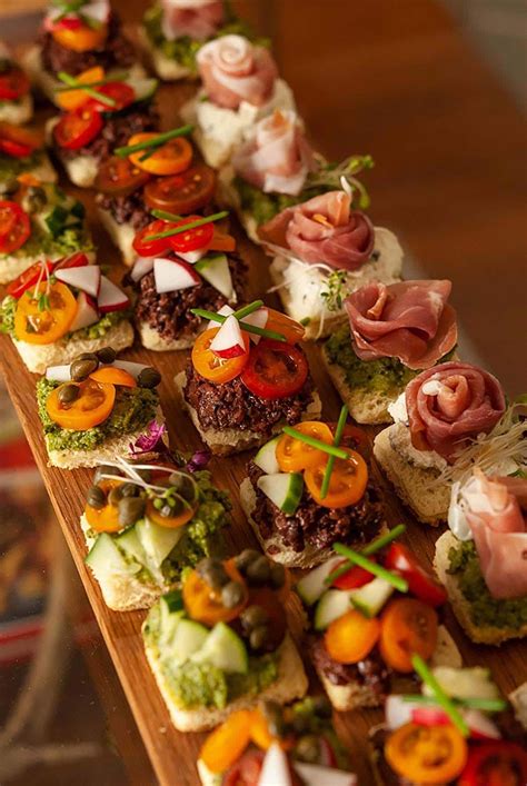 Beautiful Spring Canapés She Keeps a Lovely Home Canapes recipes