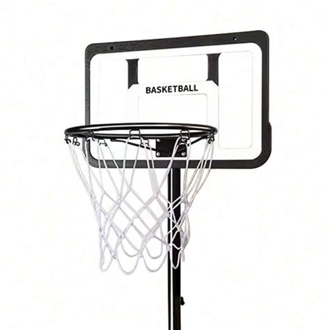 Ft Adjustable Height Basketball Hoop System Net Stand Portable Heavy