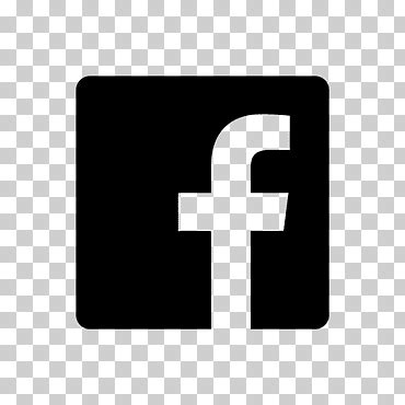 Icono Facebook Blanco Y Negro Png Klipartz