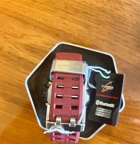 New Casio G Shock Gwg B A Mudmaster Solar Bluetooth Red Carbon