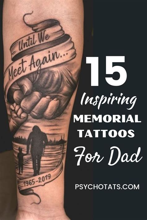 In Loving Memory Memorial Tattoos For Dad That Resonate Tattoos For