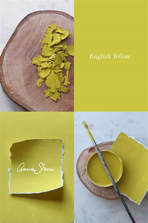 Chalk Paint In English Yellow Annie Sloan Colors Annie Sloan Paint