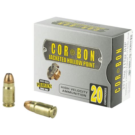 Corbon Ammo Self Defense Sig Grain Jacketed Hollow Point