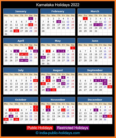 February Calendar With Holidays Karnataka Government Ros Marybeth