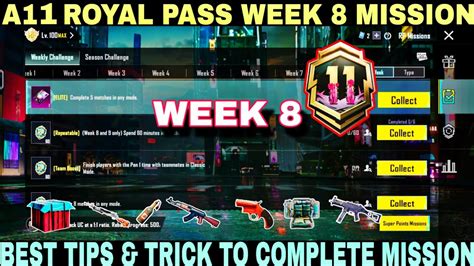 A Week Missions Pubg Week Missions Explain Bgmi A Royal