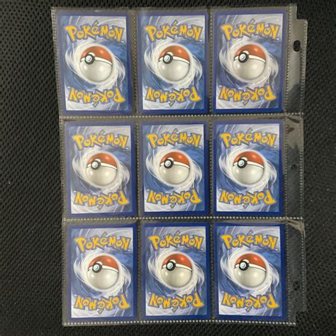 Pokemon Collection Vintage Wotc Mixedlot Of Cards Holos W Binder