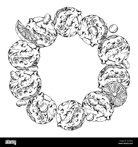 Graphic wreath Black and White Stock Photos & Images - Alamy 