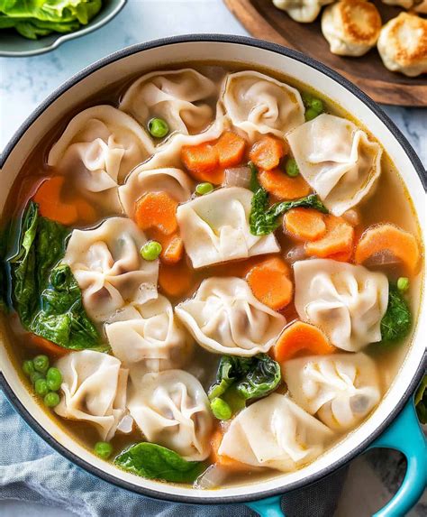 Homemade Wonton Soup Recipe Amandarecipes